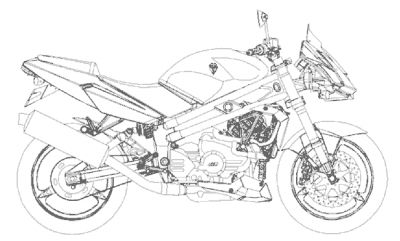 Náhon tachometru MuZ 125 SX SM